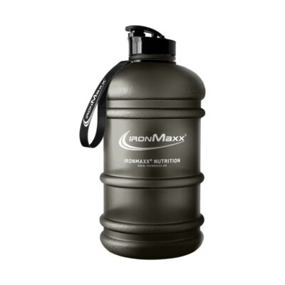 IronMaxx Water Gallon 2.2 Liter Schwarz Matt