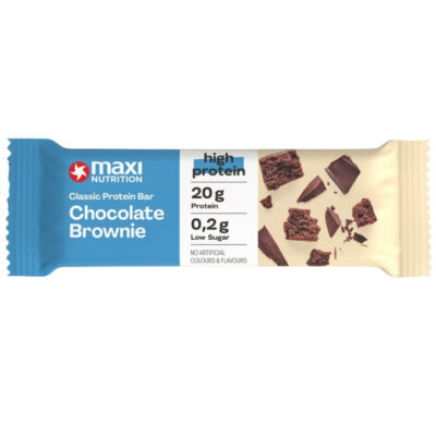 Maxi Nutrition Classic Protein Bar - 1 x 40g Chocolate Brownie