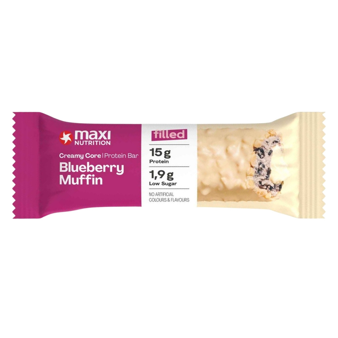 Maxi Nutrition Creamy Core Protein Bar - 1 x 45g Riegel Blueberry Muffin