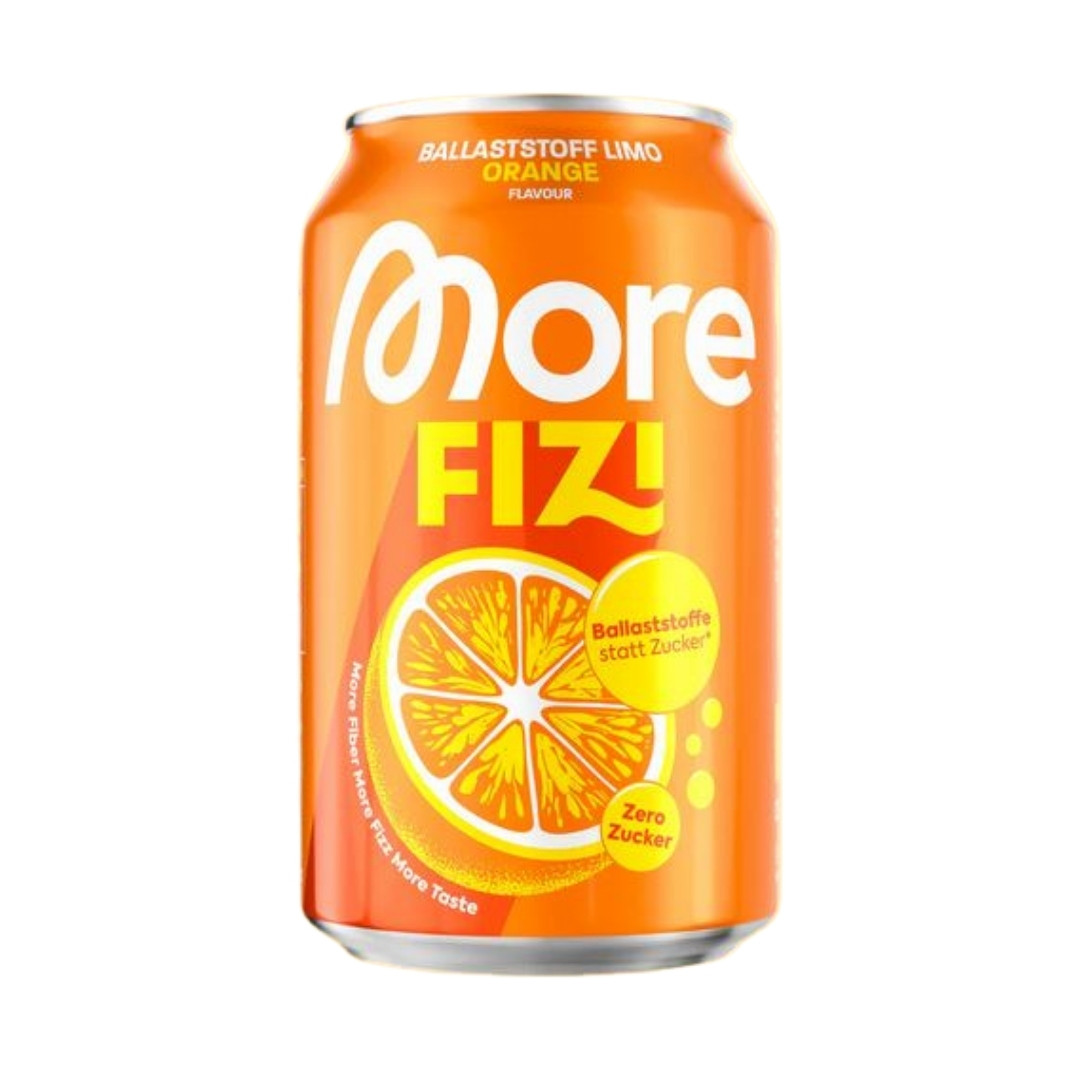More Nutrition FIZI – 1 x 330ml Dose Orange