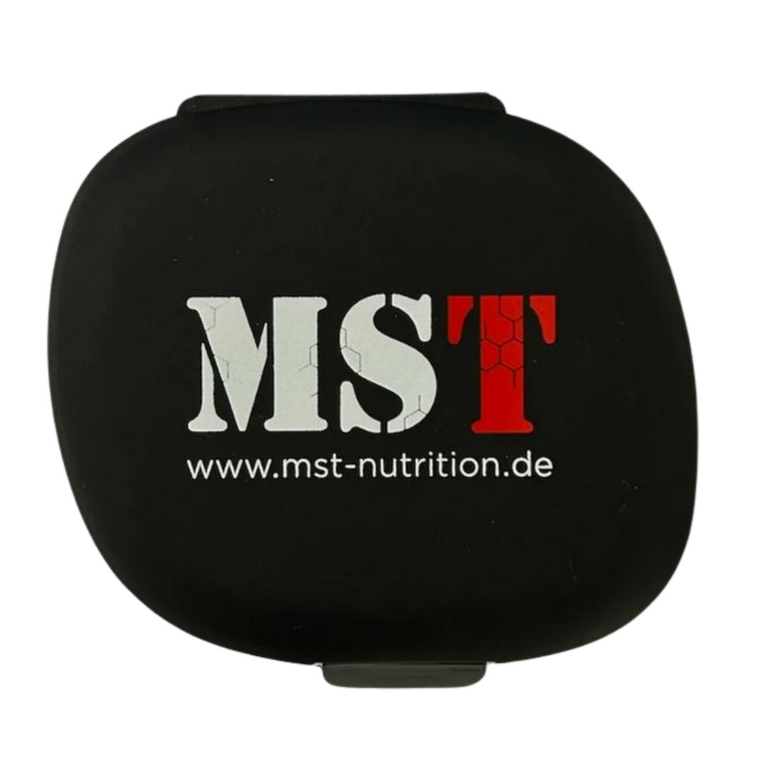 MST Nutrition Pillenbox - 1 Stück Schwarz