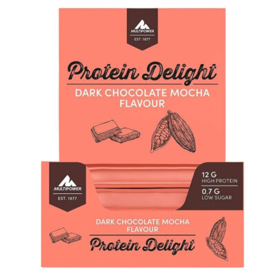 Multipower Protein Delight - 18x35g im Karton (MHD-Ware) Dark Chocolate Mocha (MHD: 30/08/2026)