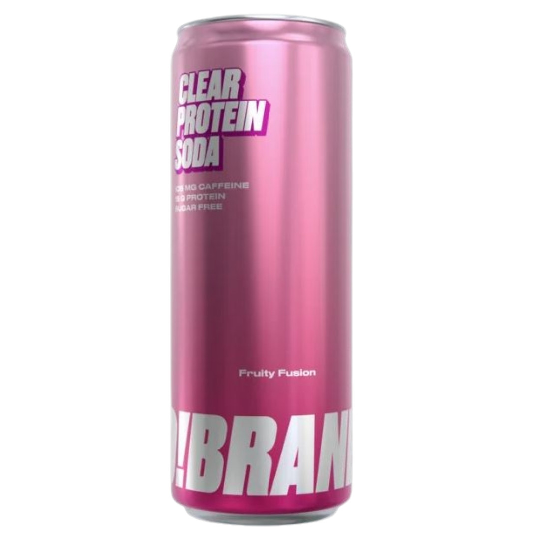 Pro!Brands Clear Protein Soda - 330ml Fruity Fusion