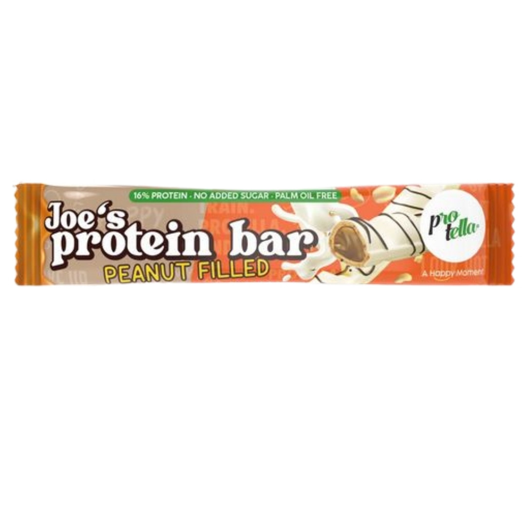 Protella Joe´s Protein Bar - 1 x 25g Riegel White Chocolate (MHD: 23/06/26)