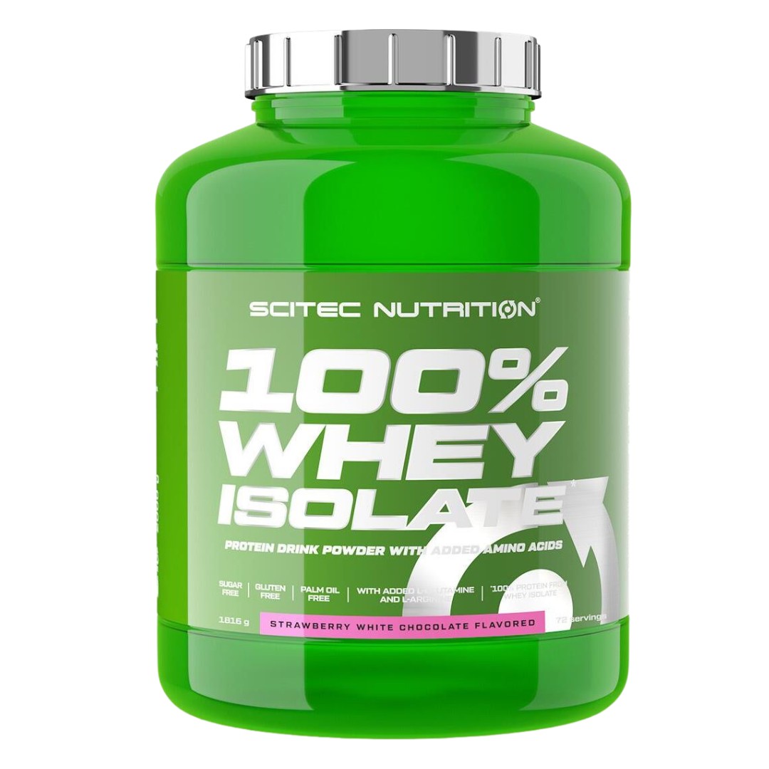 Scitec Nutrition 100% Whey Isolate 1816g Strawberry White Chocolate