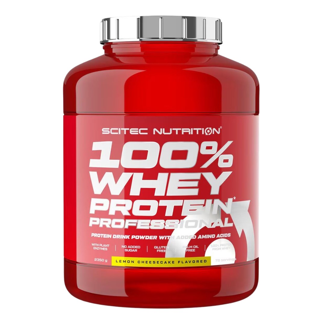 Scitec Nutrition 100% Whey Protein Professional 2350g Lemon-Cheesecake