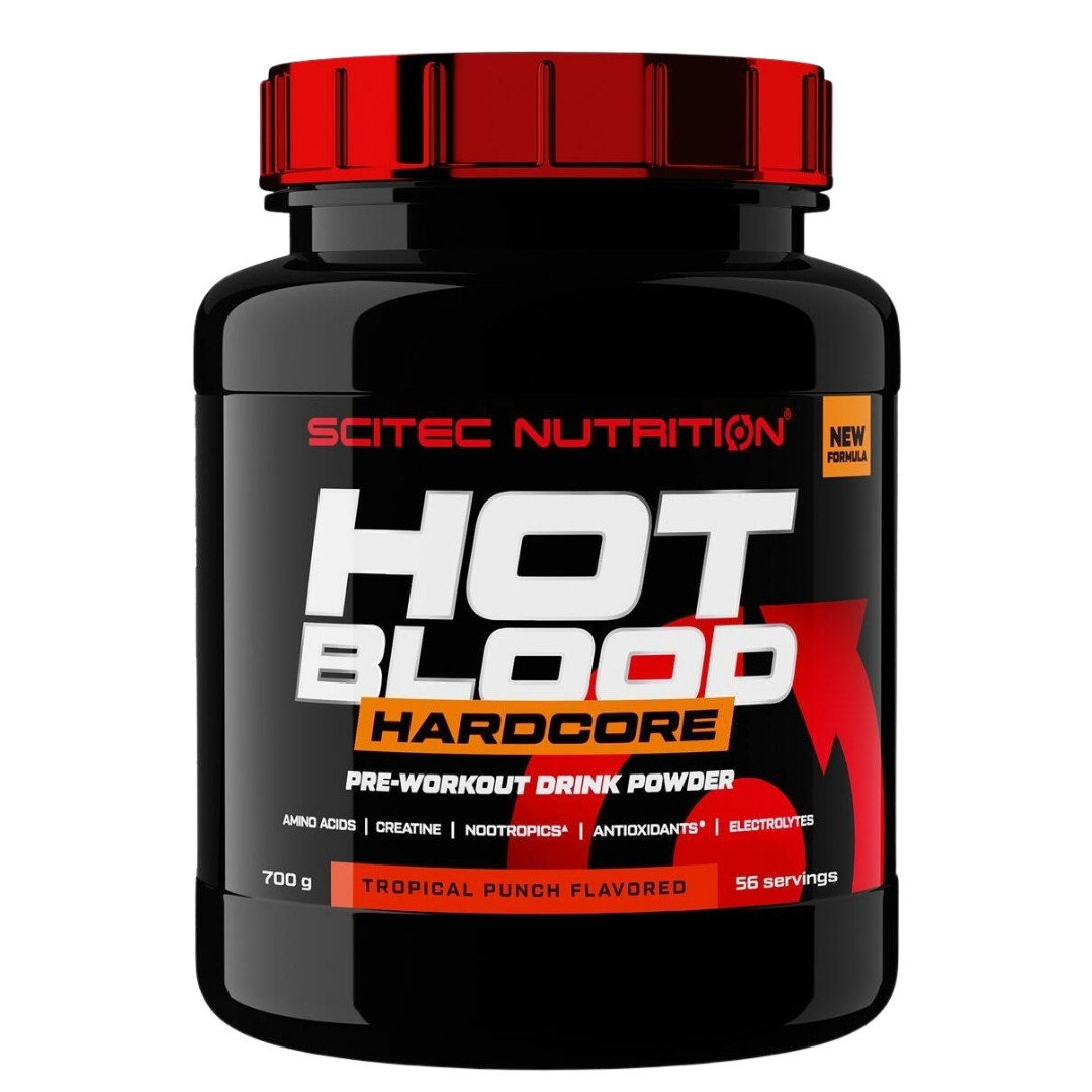 Scitec Nutrition Hot Blood Hardcore 700g Tropical Punch