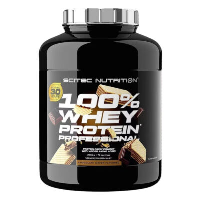 Scitec Nutrition 100% Whey Protein Professional Chocolate Wafer 2350
