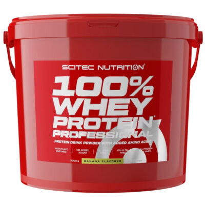 Scitec Nutrition 100% Whey Protein Professional 5000g Banane