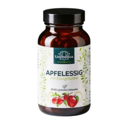 Unimedica Apfelessig mit Essigmutter - 120 kaps.