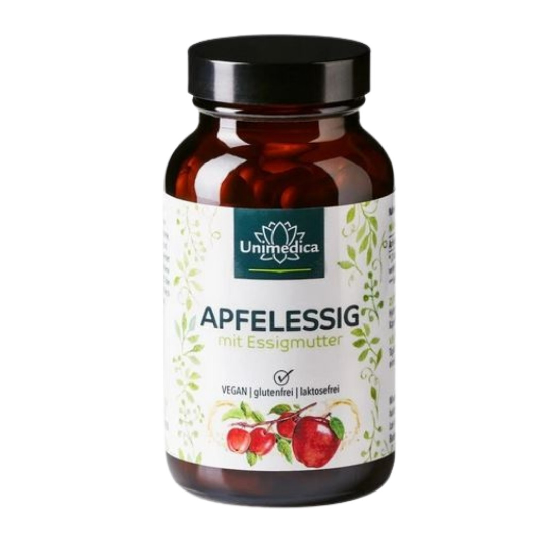 Unimedica Apfelessig mit Essigmutter - 120 kaps.