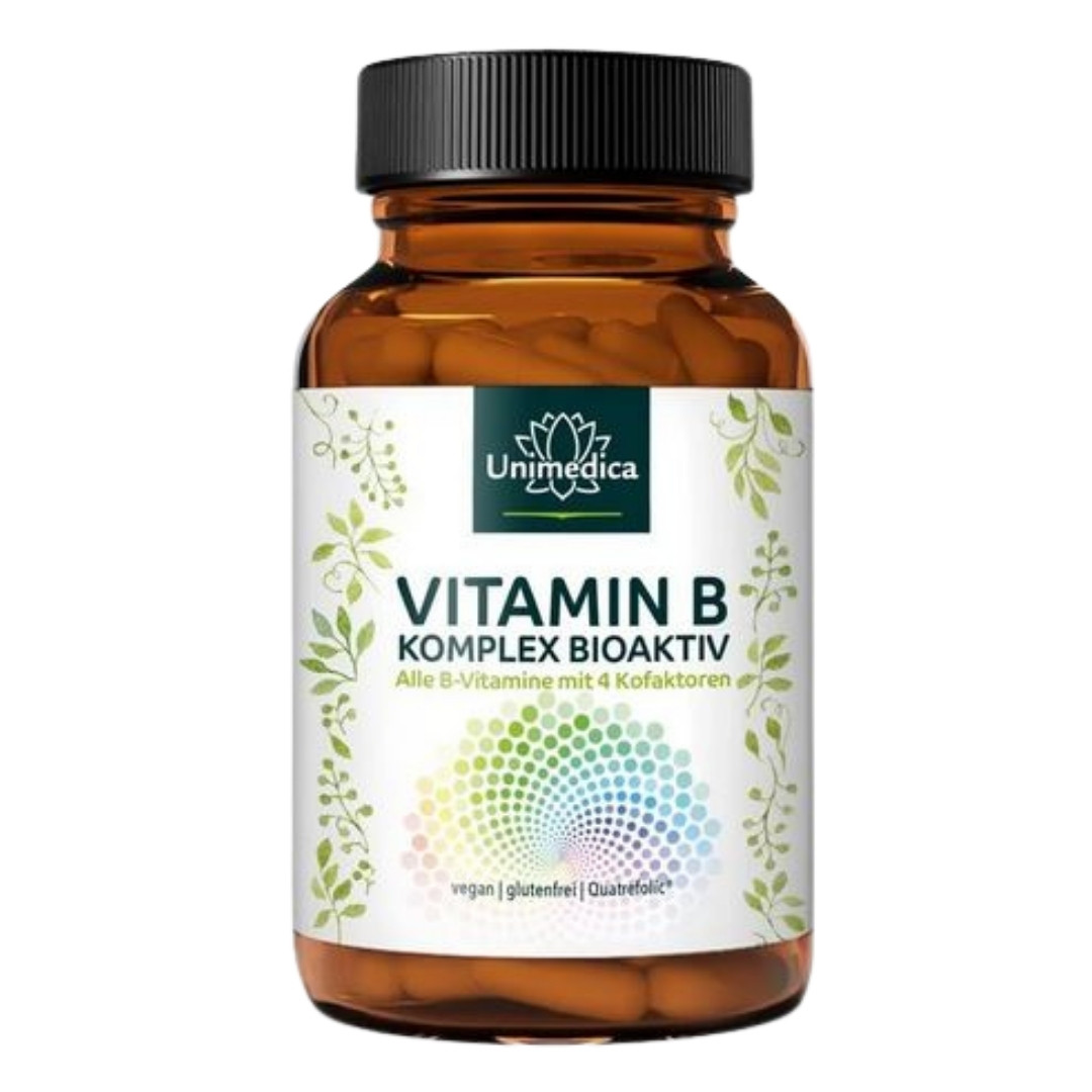 Unimedica Vitamin B Komplex Bioaktiv - 180 Kaps.