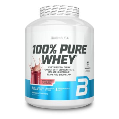 Biotech USA 100% Pure Whey 2000g Erdbeere