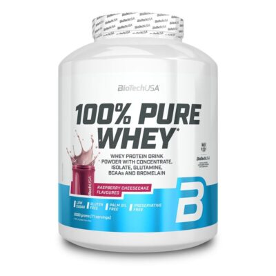 Biotech USA 100% Pure Whey 2000g Himbeere-K?sekuchen