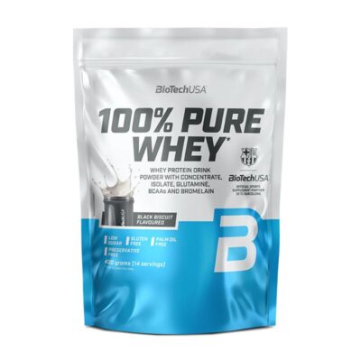 Biotech USA 100% Pure Whey 400g Black Biscuit