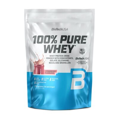 Biotech USA 100% Pure Whey 400g Erdbeere
