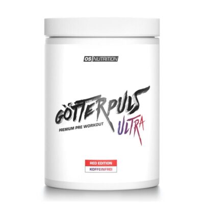 OS Nutrition G?tterpuls ULTRA Pre Workout 480g Red Edition koffeinfrei